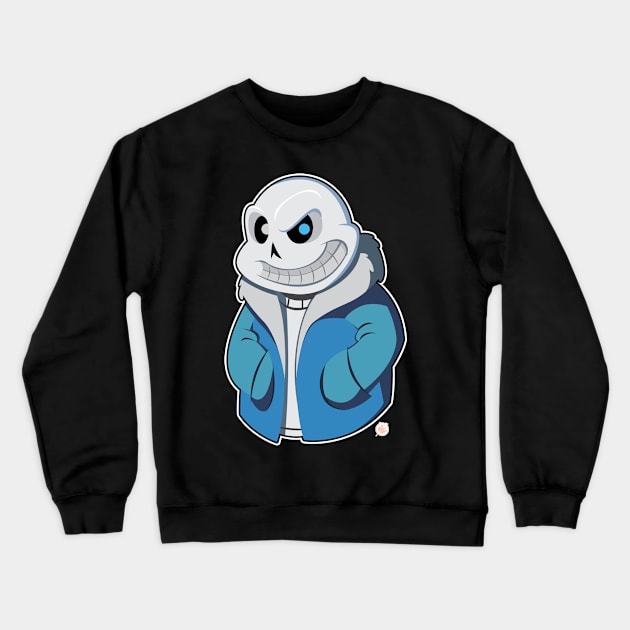 Sans from Undertale Crewneck Sweatshirt by Andrew Harmon